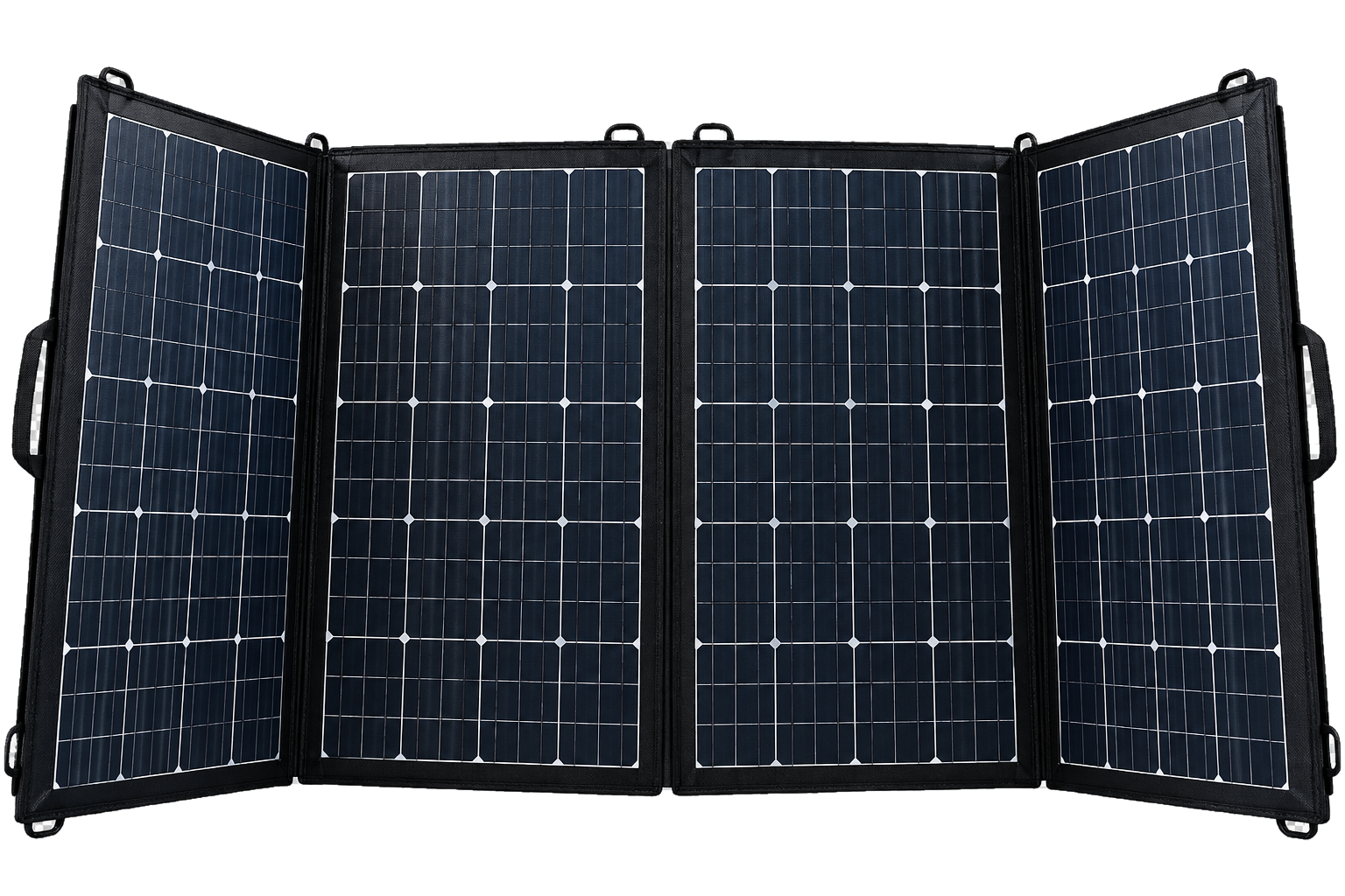 Aufklappbares, tragbares Solarpanel für Wohnmobile